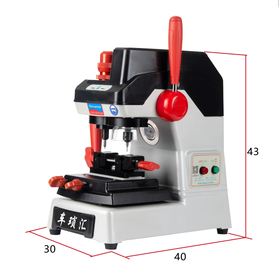 Original Csh001plus Vertical Horizontal DOT Milling 220V Duplicate Key Making Machine