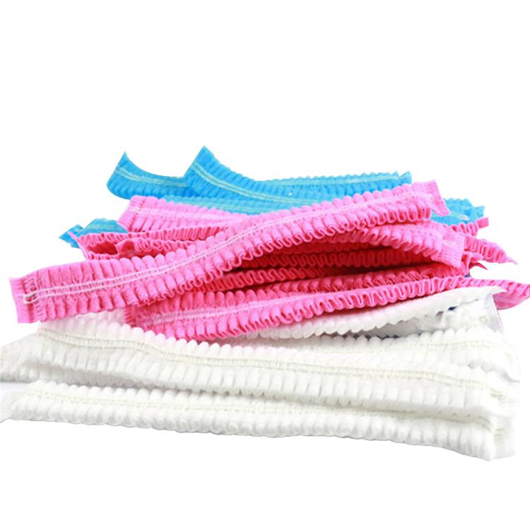 Disposable Medical Surgical Bouffant Cap/Strip Cap/Nurse Cap