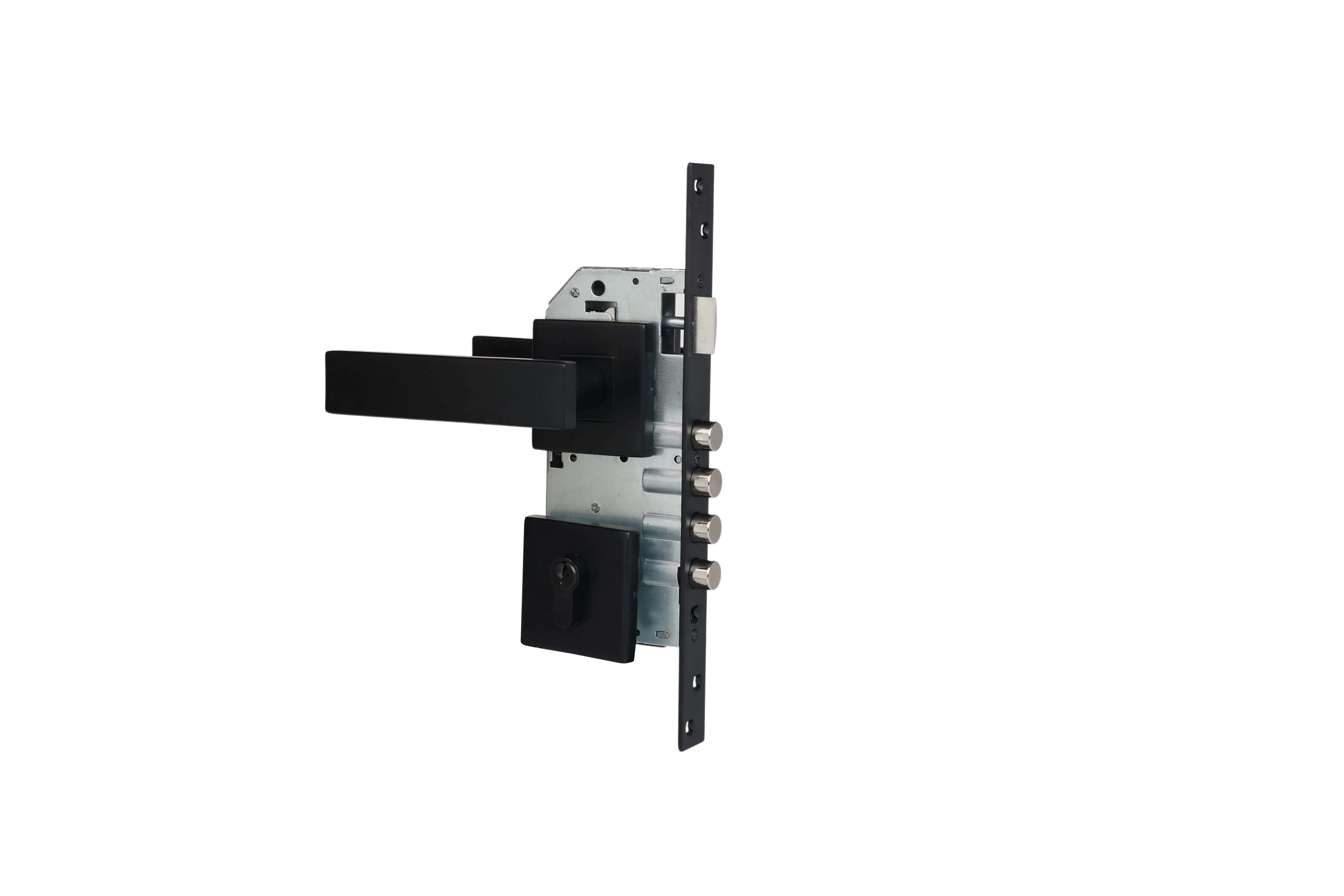European Design South America Hot Selling Mortise Door Handle Lock Office Lock Set Stainless Steel Lock Set