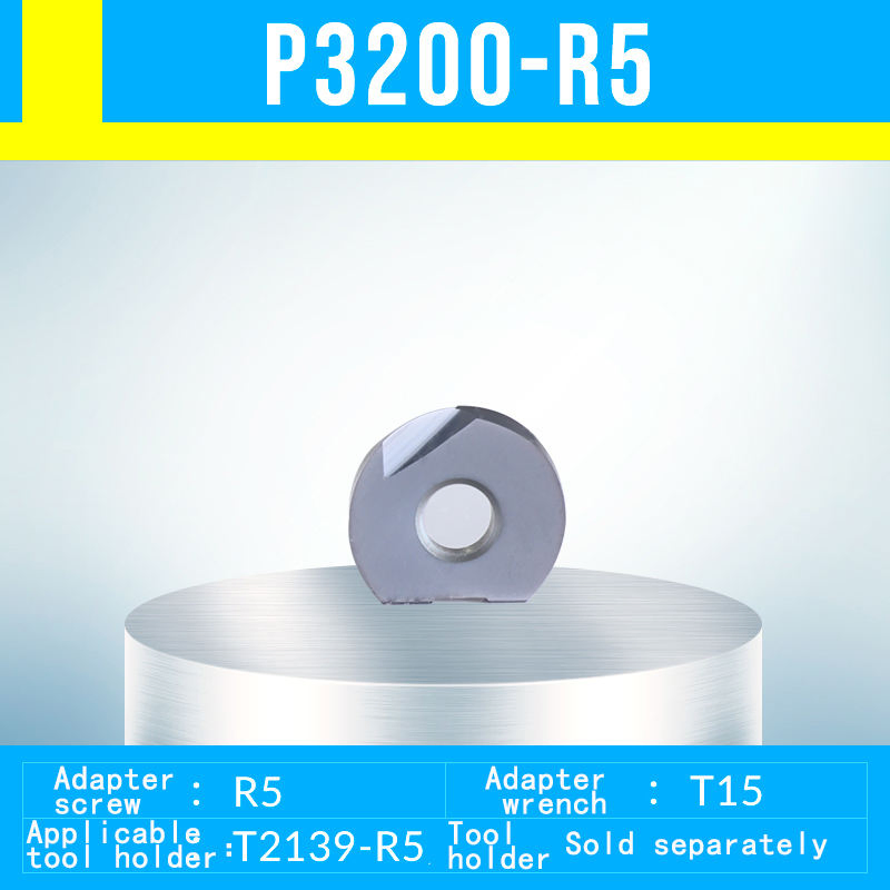 Carbide Inserts Turning Tool Wear Resistant Carbide Milling Inserts P3200 for T2139 Ball Head Tool Holder