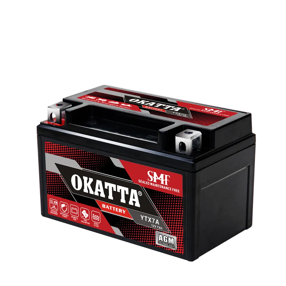 AGM VRLA Мотоаккумулятор 12V 7Ah