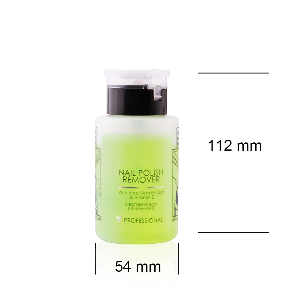 Cheap Nail Polish Remover with Pump Press to Use Large Volume Nail Polish Remover 180ml