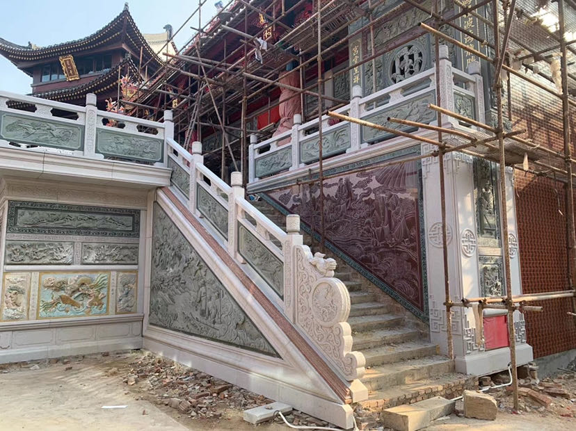 Stone Roman Column, Handrail and Pillar for Villa