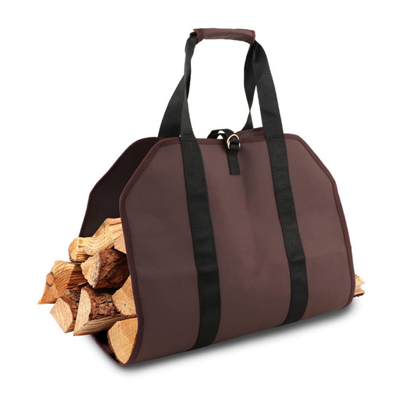 Large Capacity Outdoor Portable Firewood Storage Bag Firewood Sorting Bag