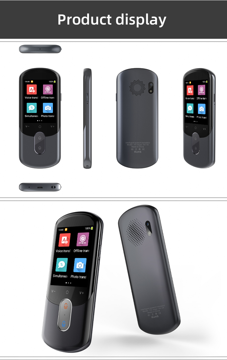 User-Friendly F4 Speech Translator Device for Effortless Conversations