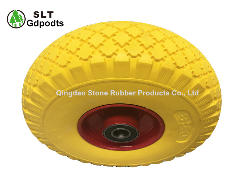 3.00-4 PU Foam Solid Foam Wheels for Hand Trolley and Garden Barow Cart