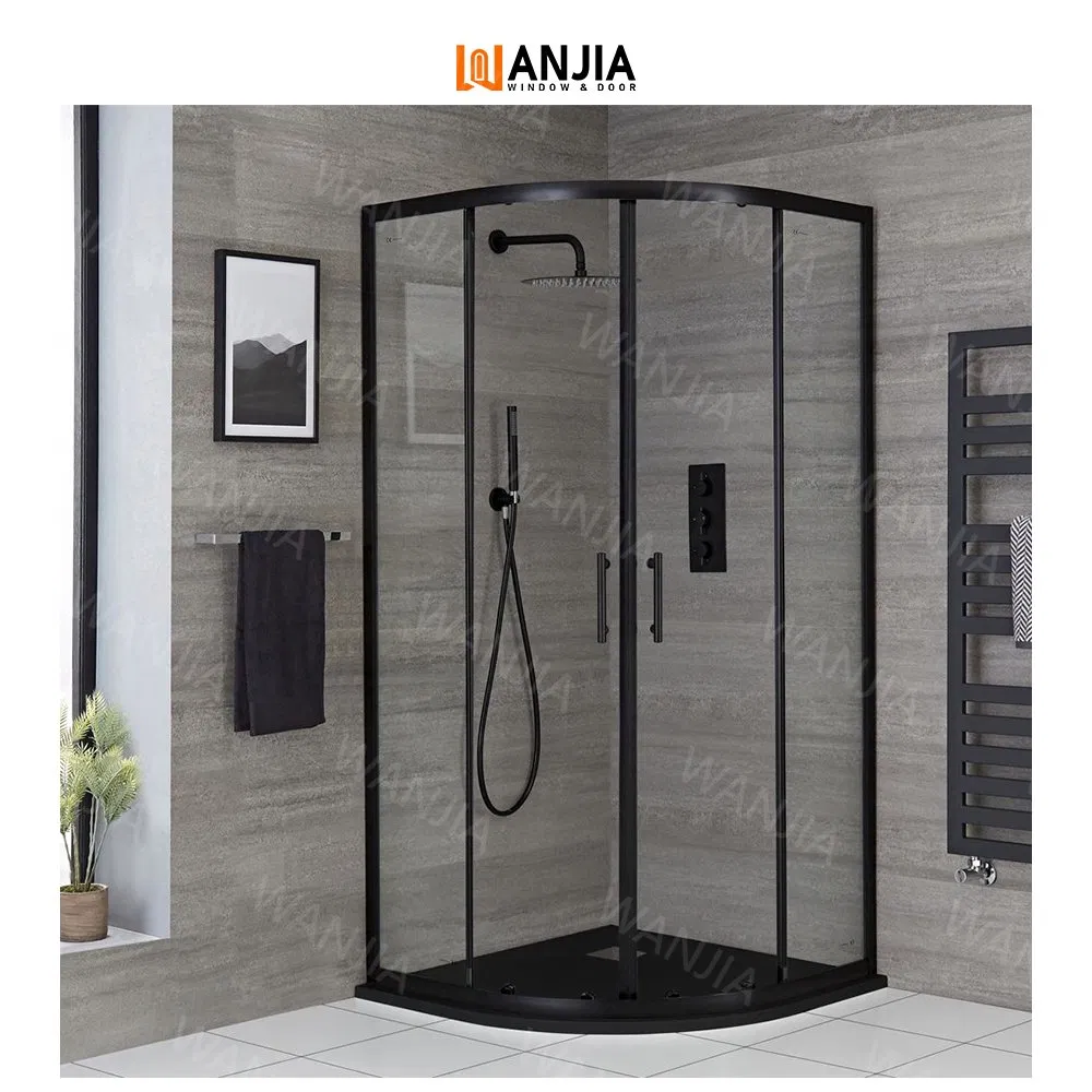 Premium Frameless Tempered Glass Sliding Shower Door for Modern Bathrooms
