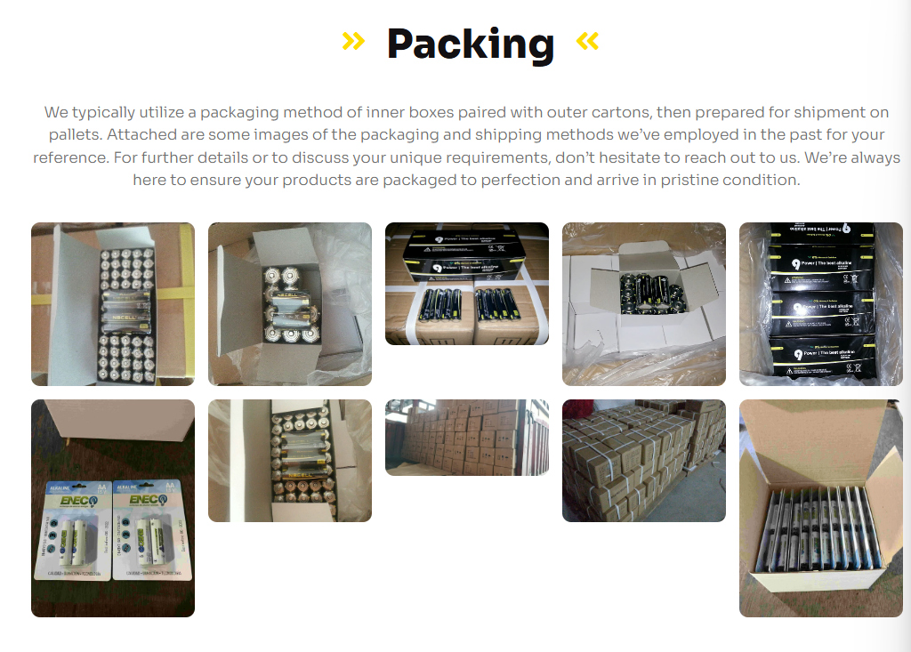OEM manufacturers 1.5V Lr61/Lr8d425 Size Aaaa Alkaline Dry Battery