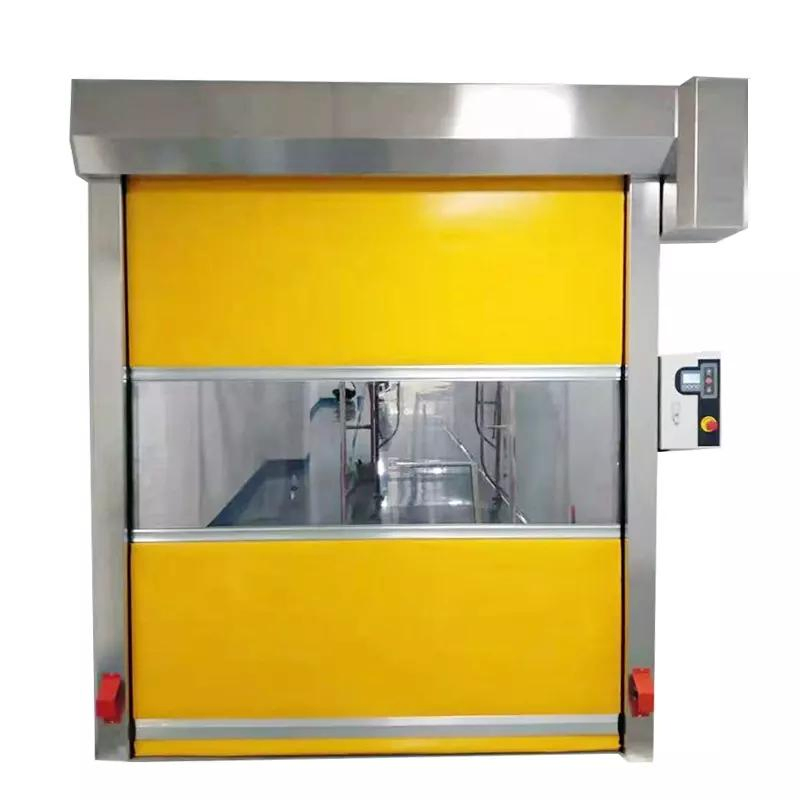 Overhead Roller Shutters Fireproof Rolling Shutters Automatic Roll Down Doors Fire Rated Roller Curtains