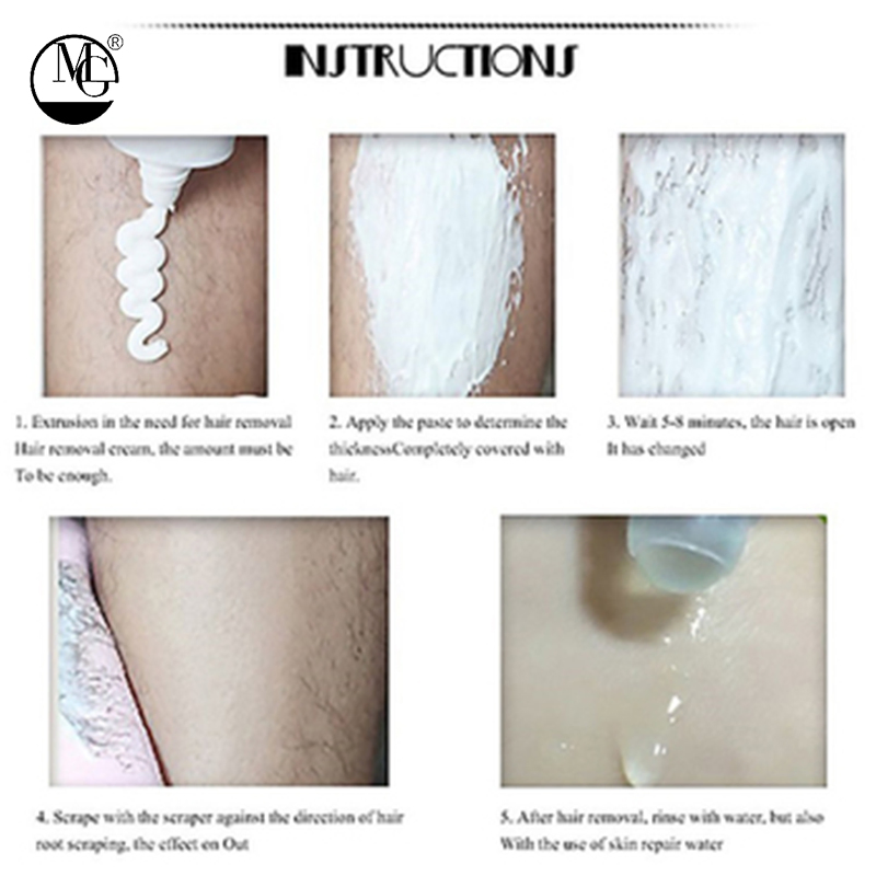 Natural Painless Hair Removing Cream Permanent Hair Remover Cream