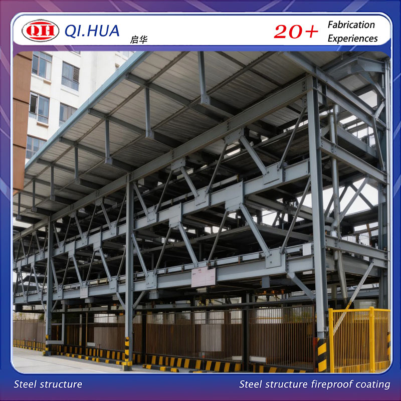 Advanced Steel Structure Parking Garage for Efficient Vehicle Storage