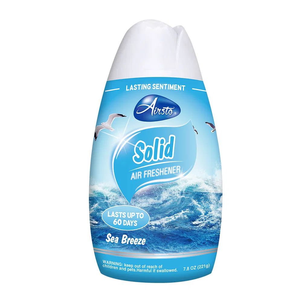 Premium Solid Gel Air Freshener for Home & Cars - 221g Long-Lasting (60 Days)