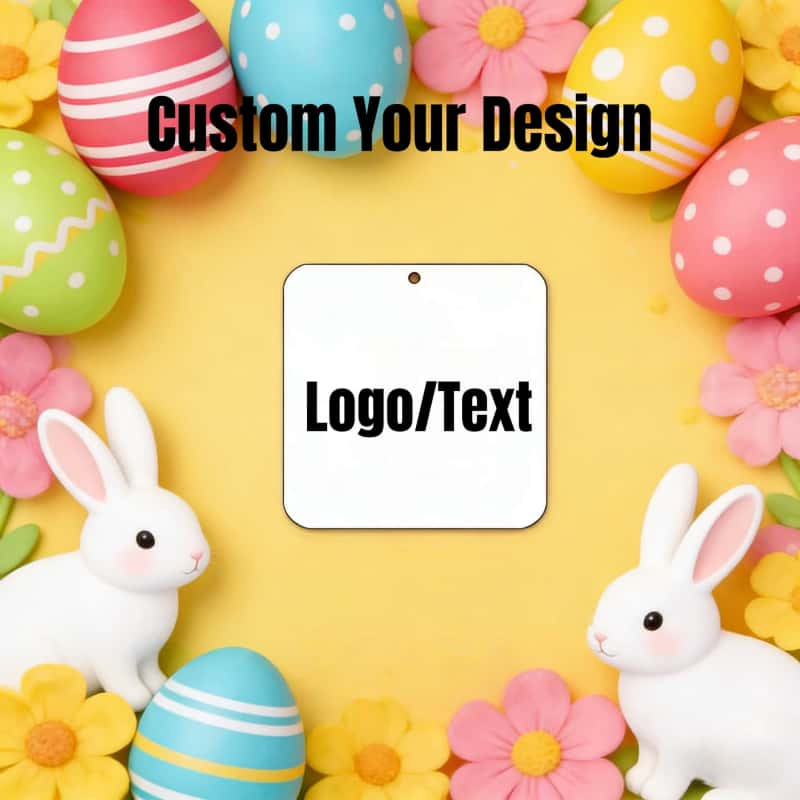 Easter Theme Customized Fragrances Paper Air Freshener Double-Sided Ideal Holiday Gift