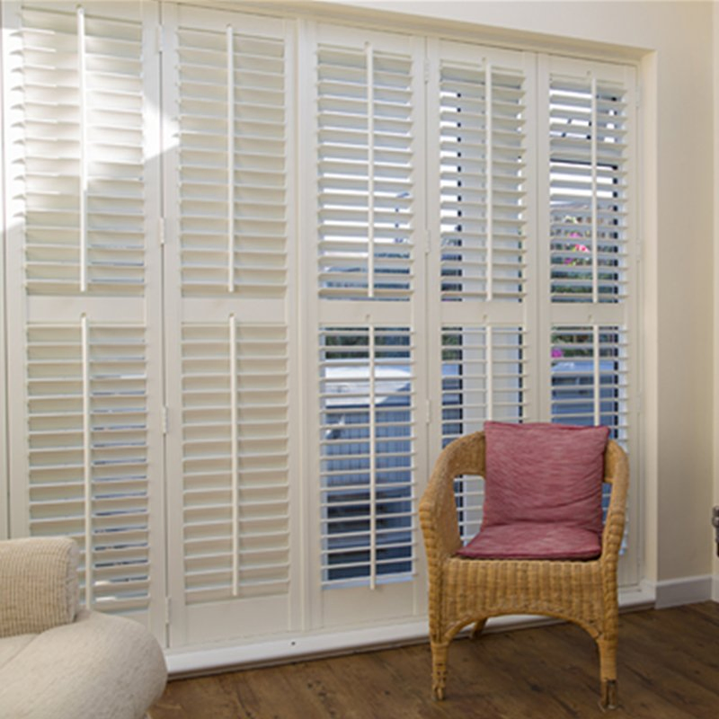 Decorative PVC Cellular Plantation Window Shutters (WPPWS SERIES)