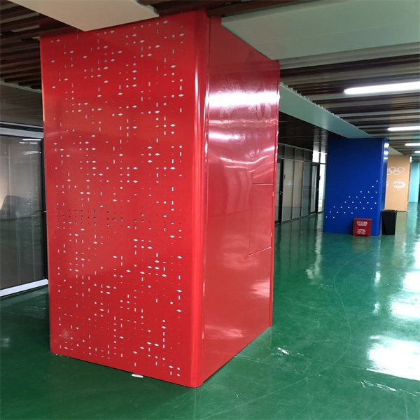 Customizable Outdoor Aluminum Column Cladding Panels - Modern Design for Mall, Villa & Hotel Facades