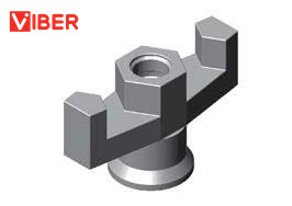 Hot Selling OEM Concrete Formwork Nut Casting Wing Nut for Scaffolding Construction