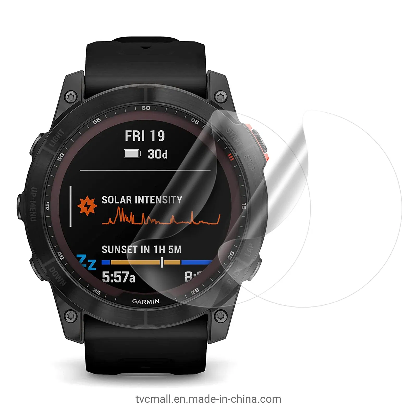 Защитная пленка для Garmin Fenix 7X, 2 шт, прозрачная