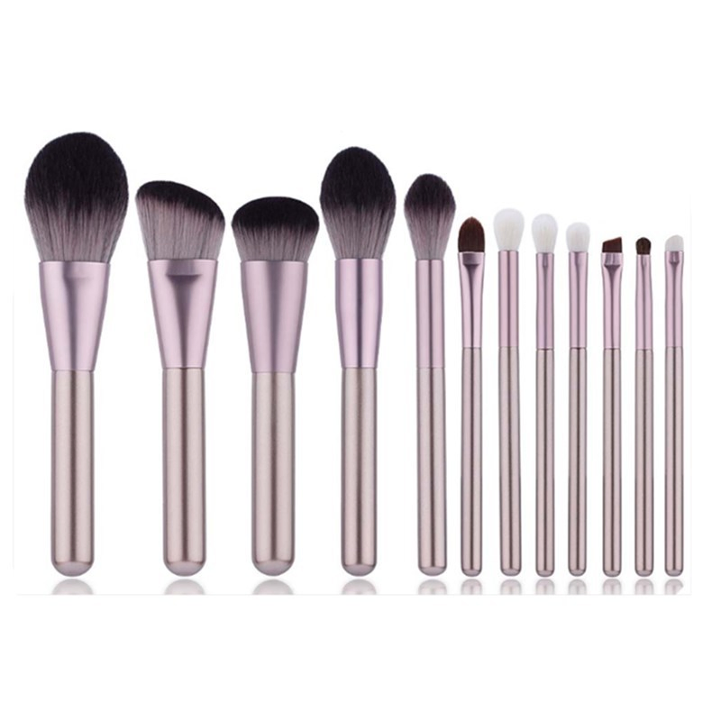 12 PCS Cosmetic Storage Bags Bucket Makeup Artists Brush Set