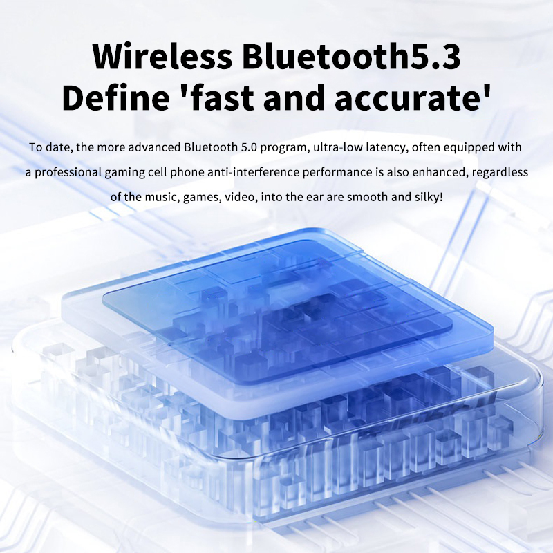 Беспроводные наушники TWS с ANC, ENC и сенсорным LED-экраном