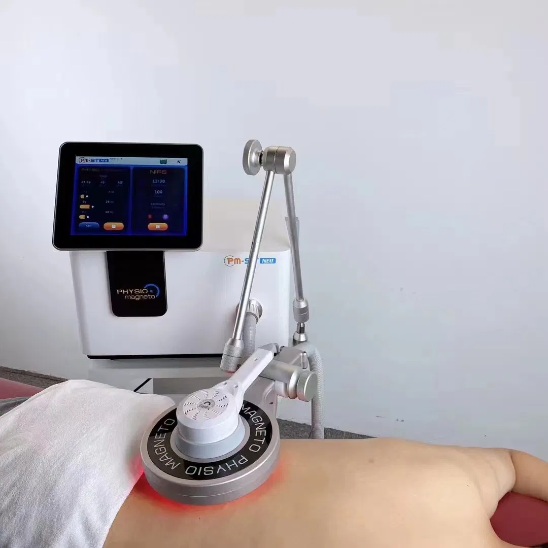 Professional Electromagnetic Transduction Red Infrared Physio Magneto Therapy Magnetic Body Beauty Equipment for Relieve Pain