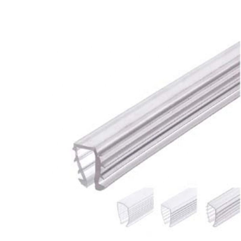 Hv380 Shower Glass Door Clear Deluxe Header Bar Glazing Vinyl