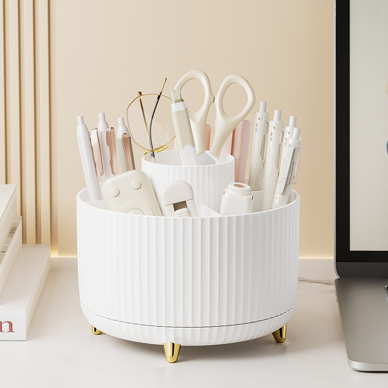Hot Selling 360 Degree Rotation Desktop Makeup Organizer