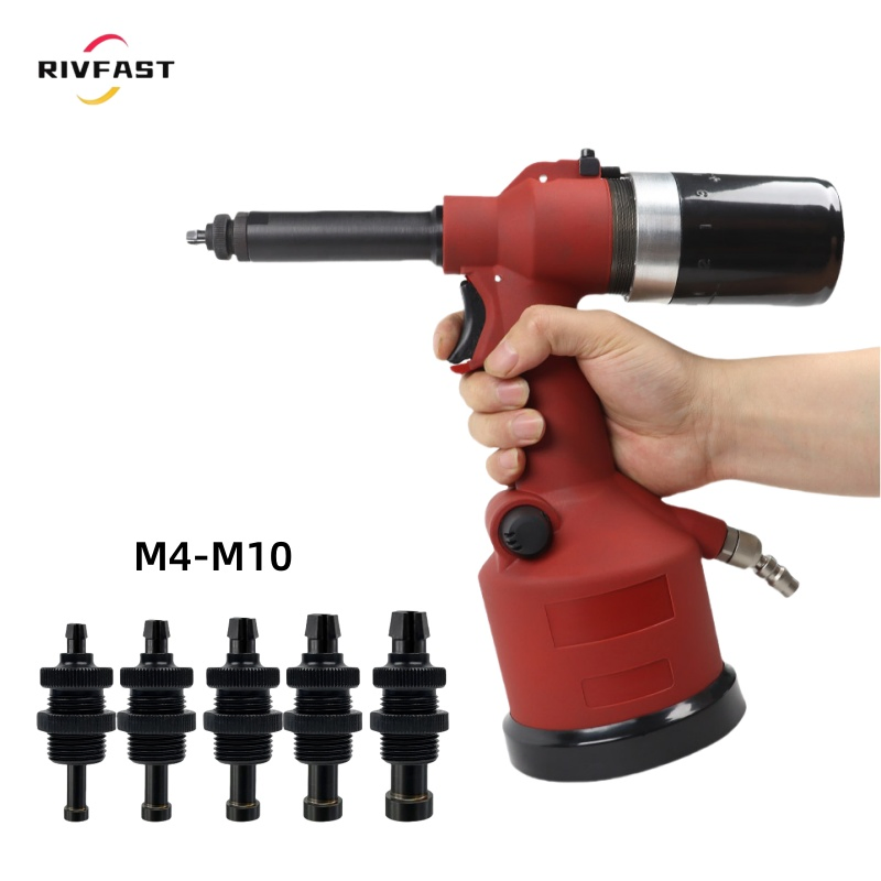 Пневматическая заклепочная машина для шестигранных отверстий M4-M10