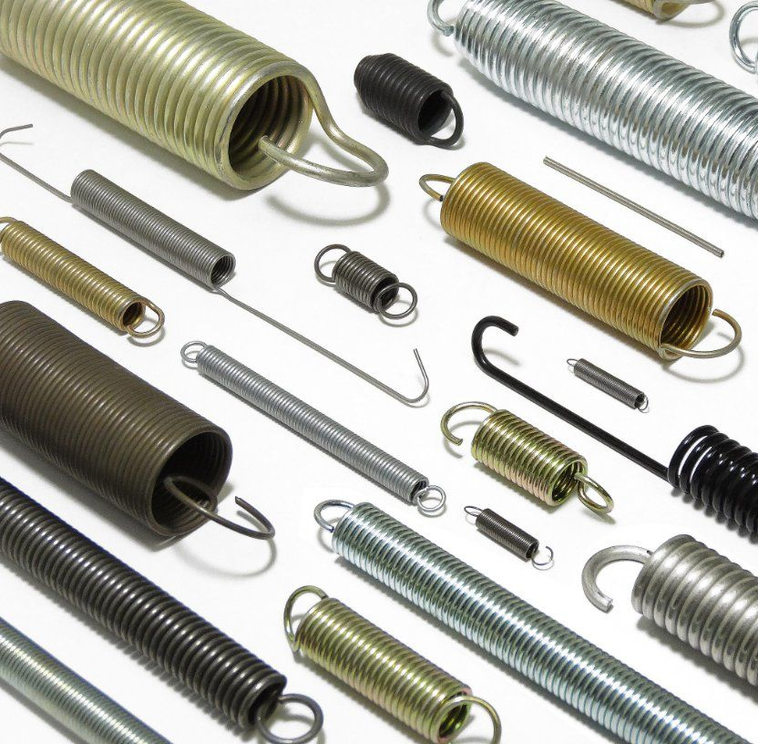 Customized Extension Spring Iron Carbon Steel Stainless Steel Spiral Coil Springs