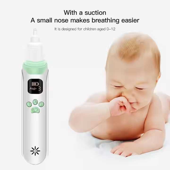 Wholesale Baby USB Strong Suction Electric Nasal Aspirator Nose Vacuum Cleaner
