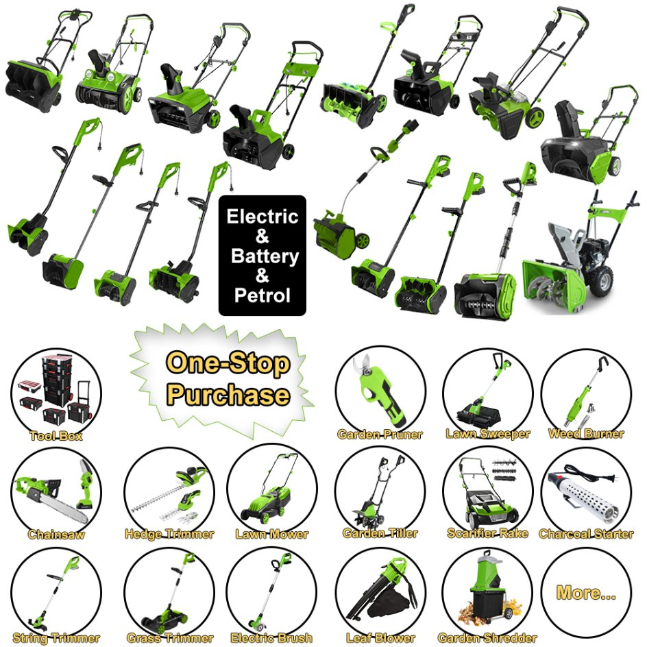 Professional Electric Cordless Brushless Snow Thrower/Sweeper/Blower/Plow Portable Ice Breaker for Road Snow Cleaning