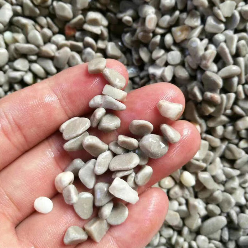 Muti Colors River Stone Yellow/Pink/Grey/Red/Black/White Pebble for Exterior Decoration Outdoor Garden Landscaping Paving Price