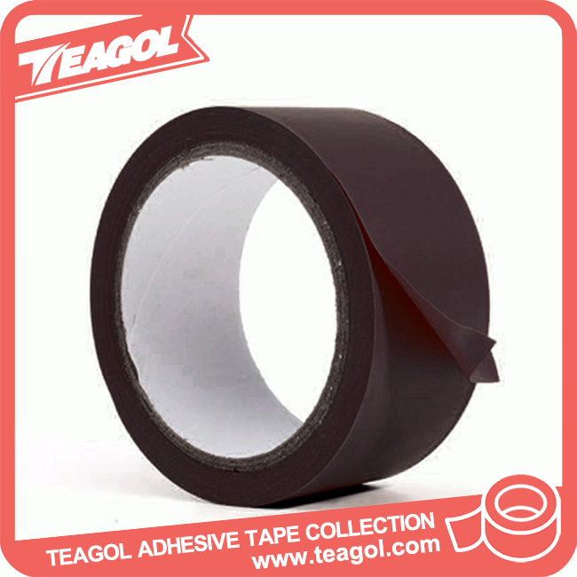 Waterproof No Residue Red PVC Embossed Duct Tape Adhesive Tape