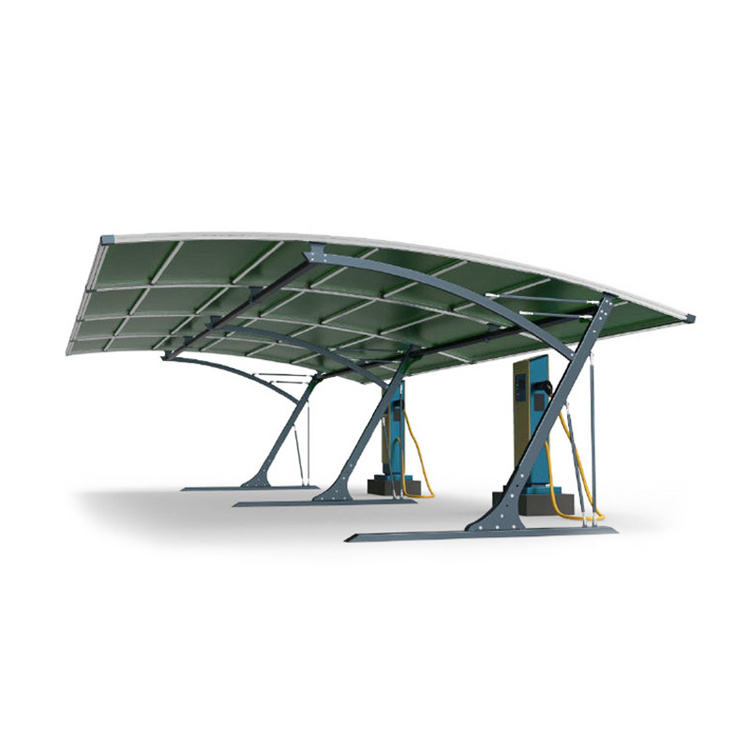 Hiqh Quality and Affordable Modularize Charging Station Outdoor Aluminum Sun Shade Carport Canopy Majlis Perkahwinanfor One/Two/Three/etc Cars