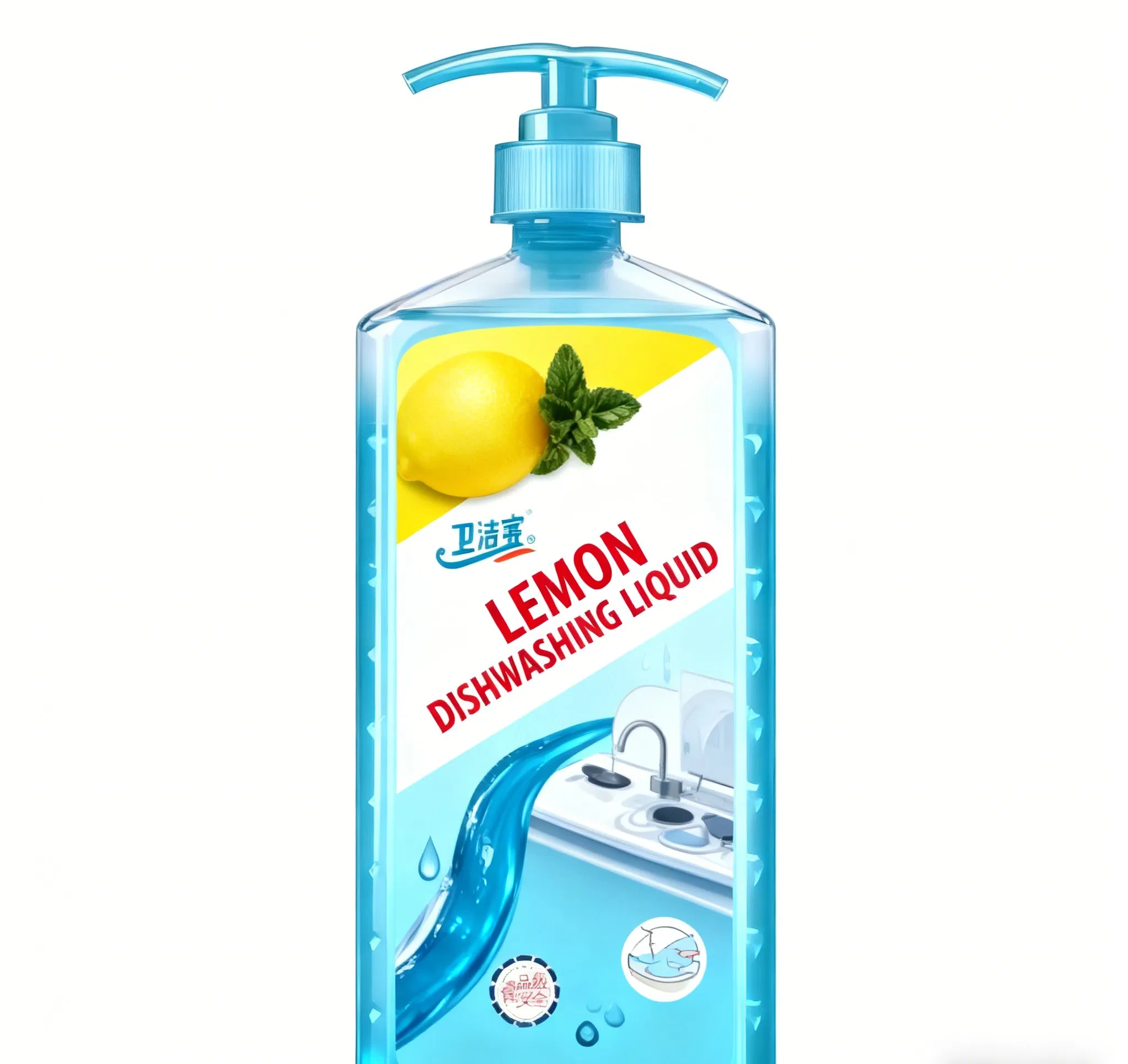 Sleekease Ergonomic Dish Soap - 3L/Bottle - Imported From China