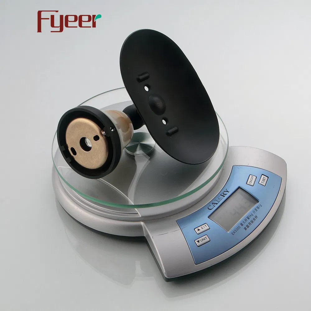 Мыльница настенная Fyeer Ceramic Base Black