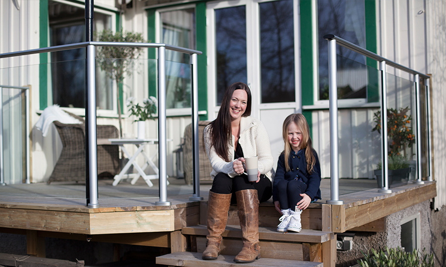 High Quality Customized Aluminium Stair Fence for Housing