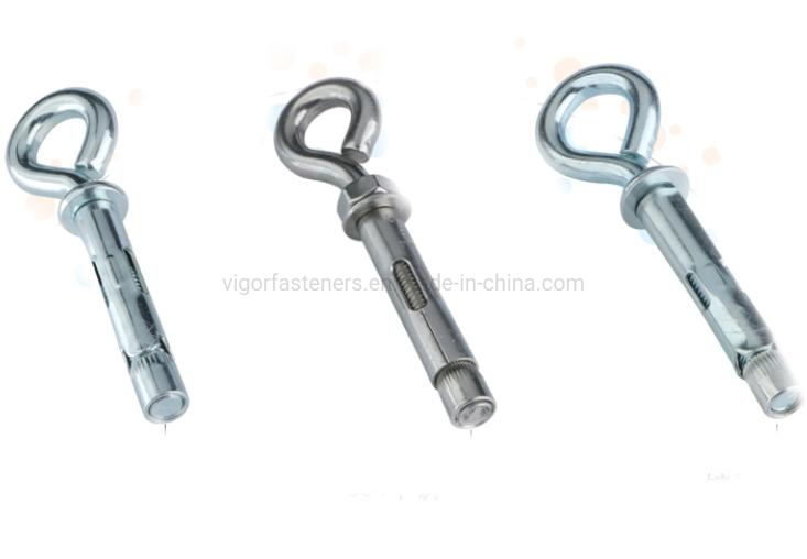 Carbon Steel Zinc Plated Eye Bolt Sleeve Anchor for Wall Concrete Expansion Screws
