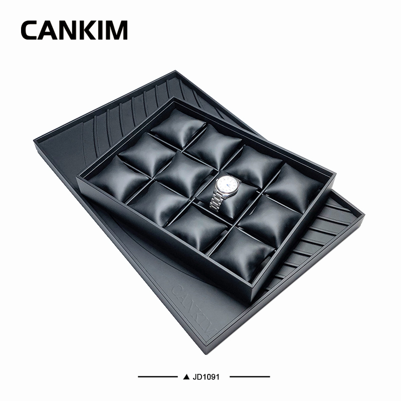 Factory Price Customization Big Tray Jewelry Ring Necklace Pendant Jewellery Tray Trays for Jewelry