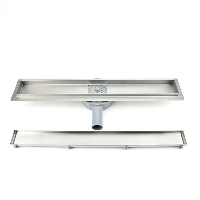 Линейный трап для душа Sanipro 360° из нержавеющей стали