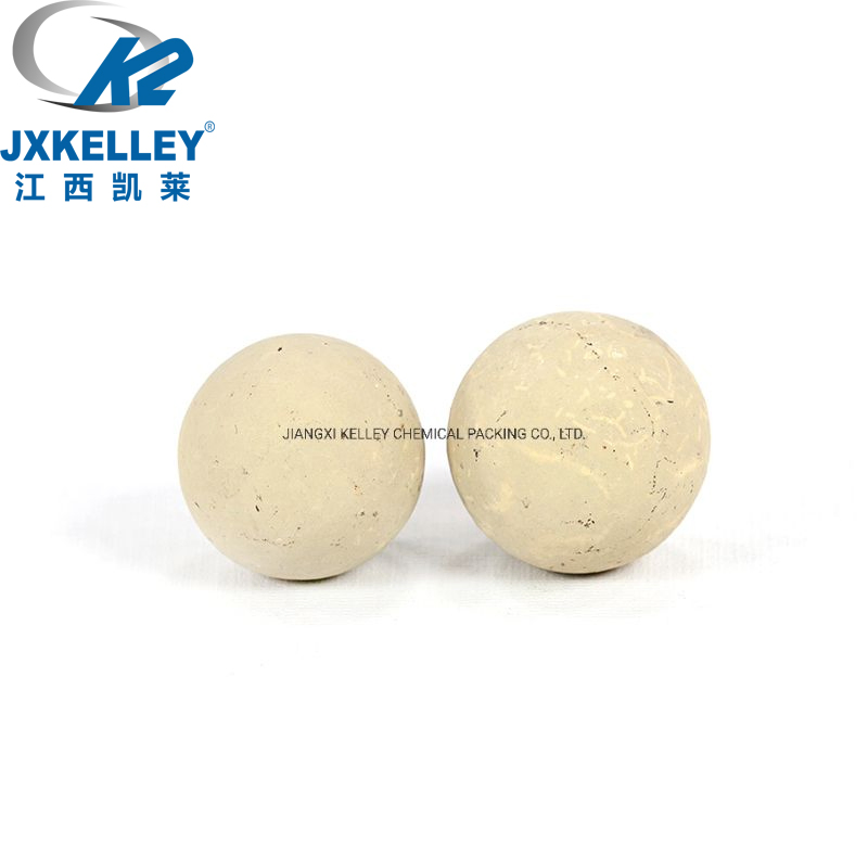 High Strenghth 65-70% Alumina Ceramic Grinding Ball for Catalyst Support Ceramic Packing