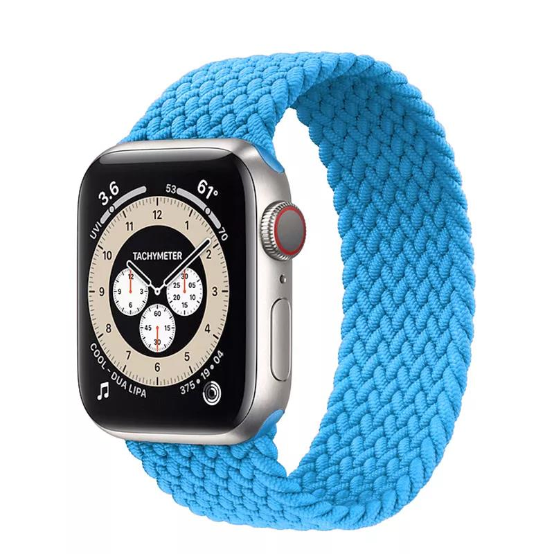 2022 Hot Selling Color Strap Applicable Watch Band Soft Elastic Nylon Bracelet for Apple Watch