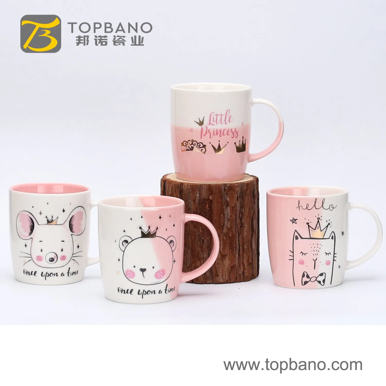 Porcelain Animal Design Ceramic Mug for Office Home Gift Promotion Coffee Cup