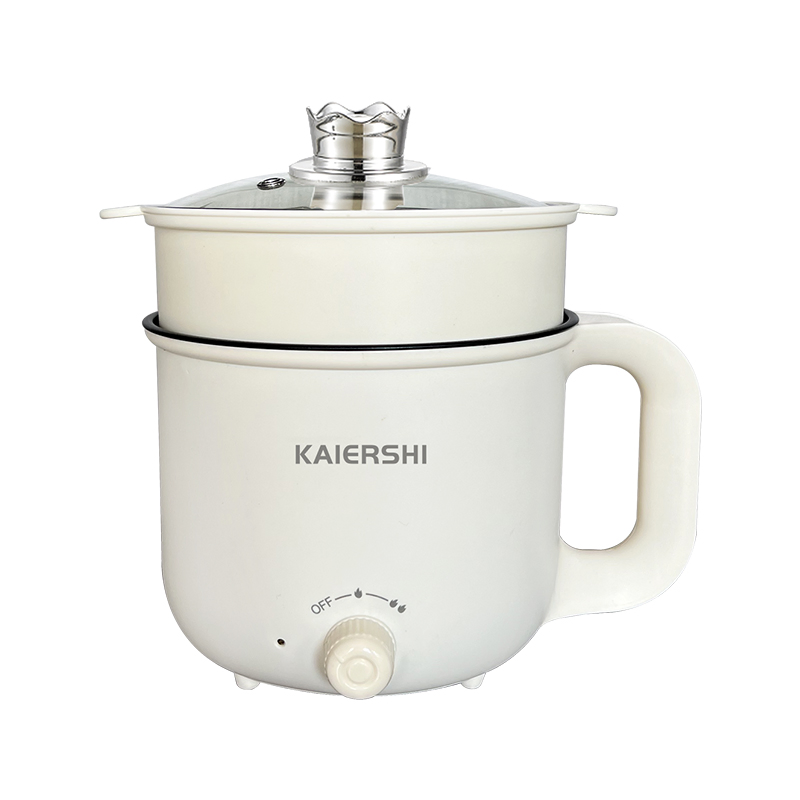 Kaiershi Jj-18V Double Layer Multi Purpose Electric Mini Cooking Pot