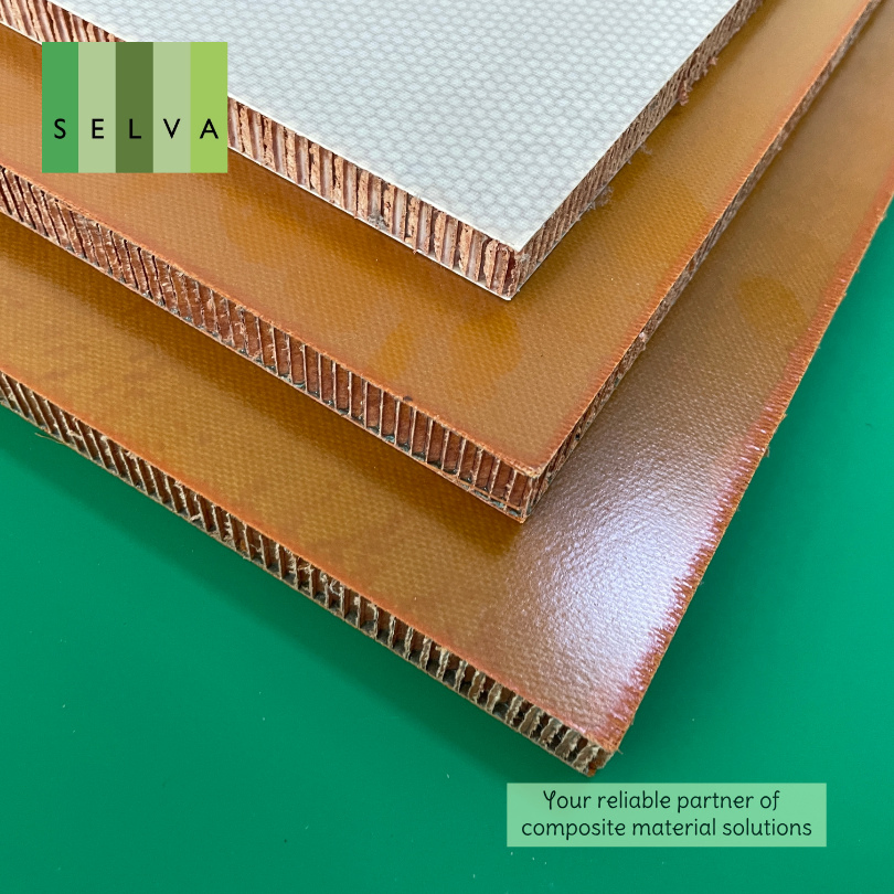 Low Density 48kg Kevlar Honeycomb Panels for Industrial Use
