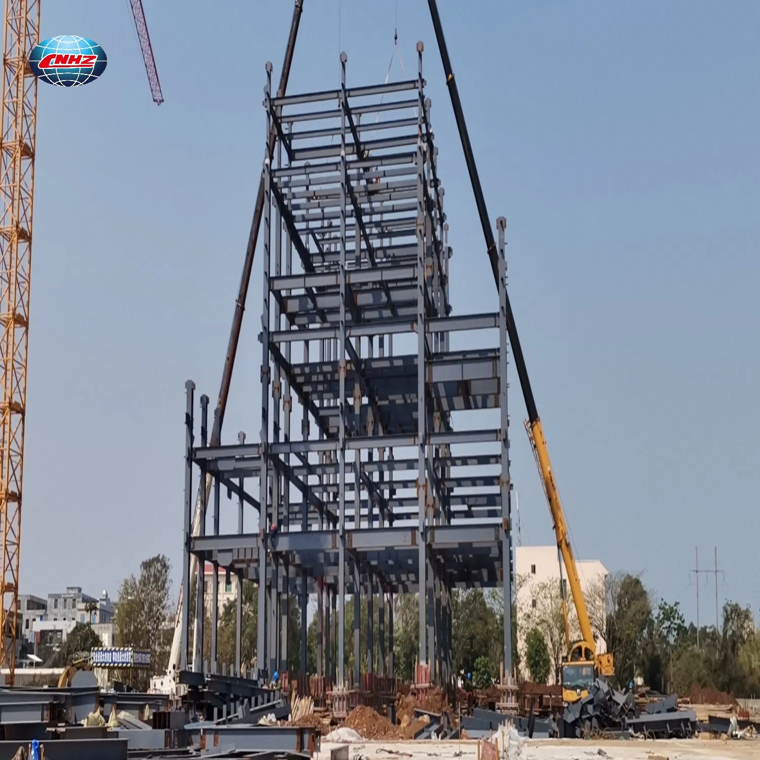 Durable Sturdy Prefabricated Steel Structure Roof Building Weather-Resistant Steel Structure