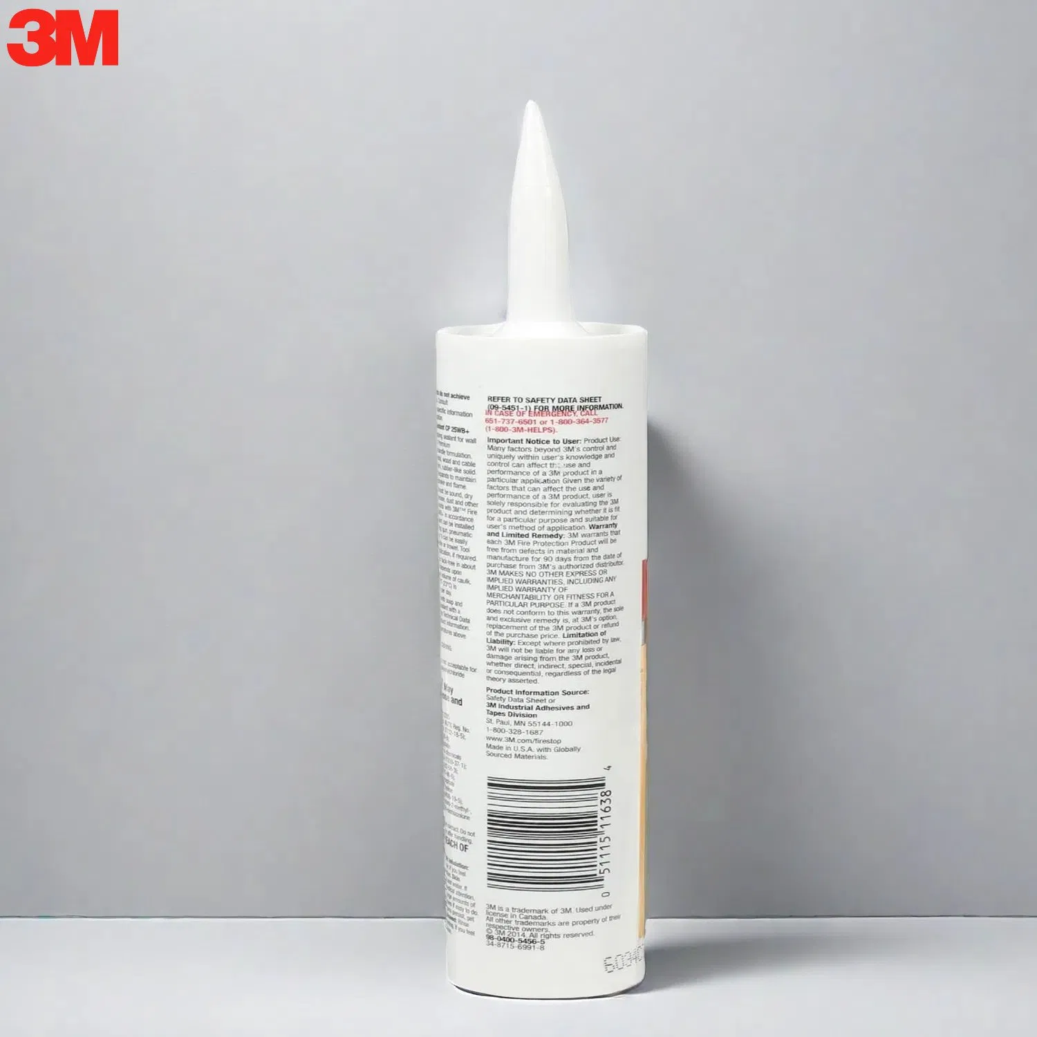 Premium Passive Effective 3m Water Based Firestop Sealant for Protective Building Construction