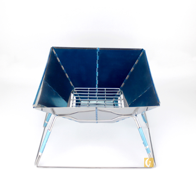 Manufacturers Direct Sales Outdoor Thickening Portable Folding Simple Portable Barbecue Oven/Grill