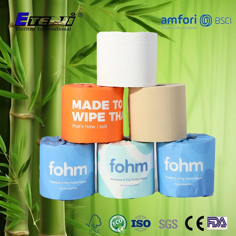Bathroom Tissue 2ply 24/48 Rolls Per Carton CE Toilet Paper