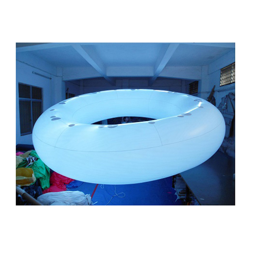 Zeppelin Inflatable Blimp Airship Helium Outdoor Advertising LED Zeppelin