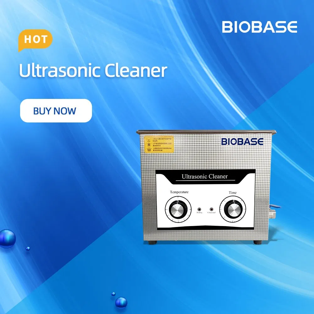 Biobase China Factory Direct Supply Ultrasonic Cleaner for Lab with LED Display UC-24D